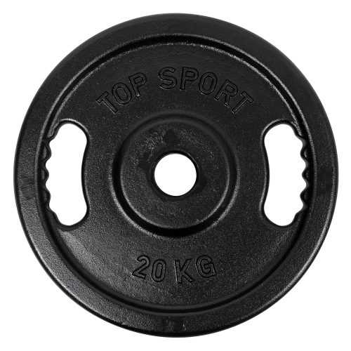 Olimpiai öntöttvas súlytárcsa Top Sport Castyr OL 20 kg Top sport
