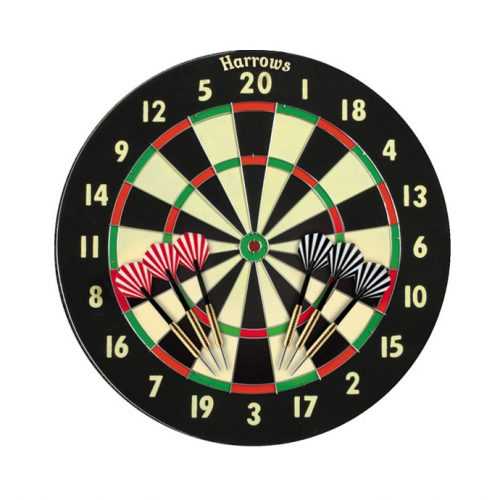 Papír darts tábla Harrows World Champion Family Dart Game Harrows