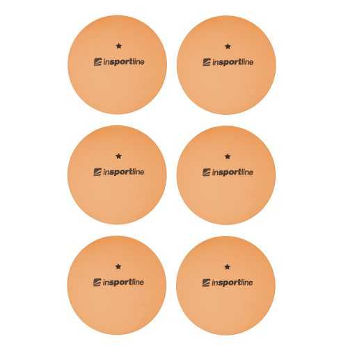 Pingponglabdák inSPORTline Elisenda S1 6 db  narancssárga Insportline