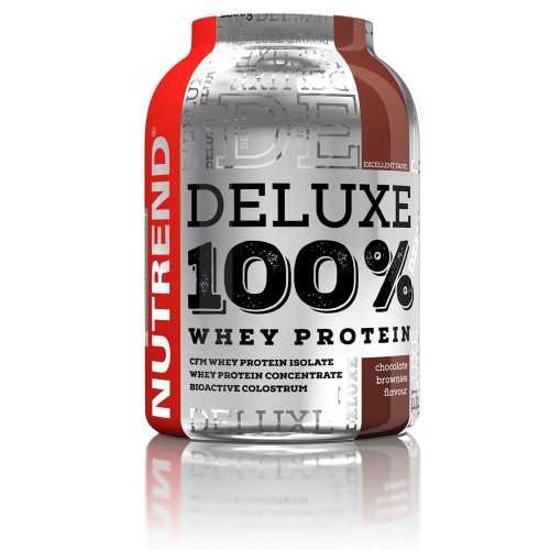 Por koncentrátum Nutrend Deluxe 100% WHEY 900g  citromos sajttorta Nutrend