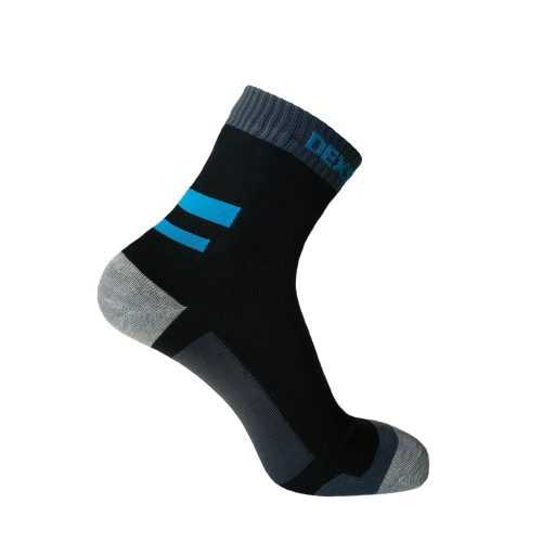 Vízálló zokni DexShell Running  Aqua Kék  L Dexshell
