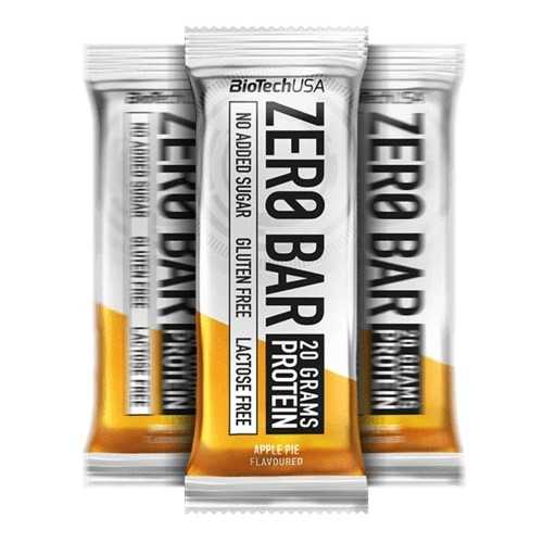 Zero Bar 50g  almás pite Biotech