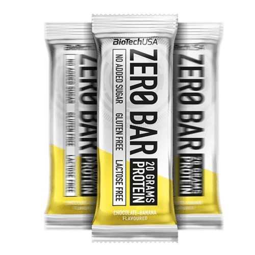 Zero Bar 50g  banán Biotech