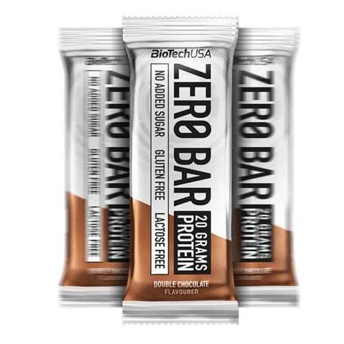 Zero Bar 50g  dupla csoki Biotech