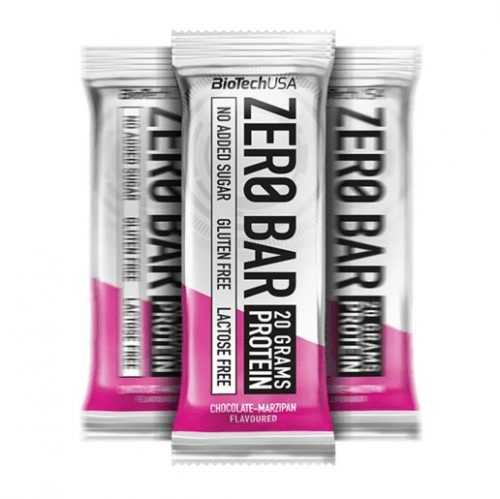 Zero Bar 50g  marcipán Biotech