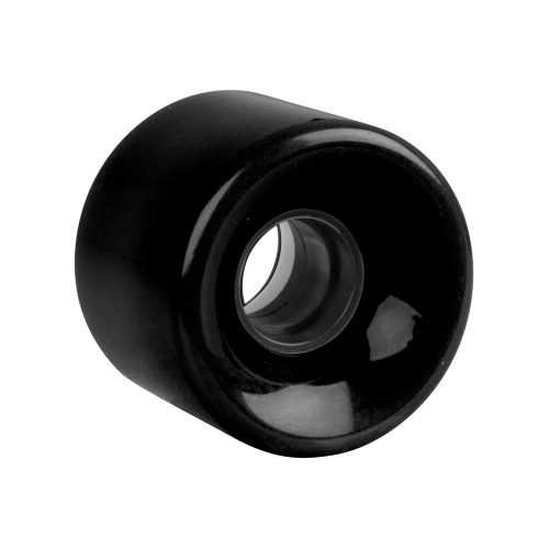 Műanyag gördeszka kerék 60*45 mm  fekete Worker