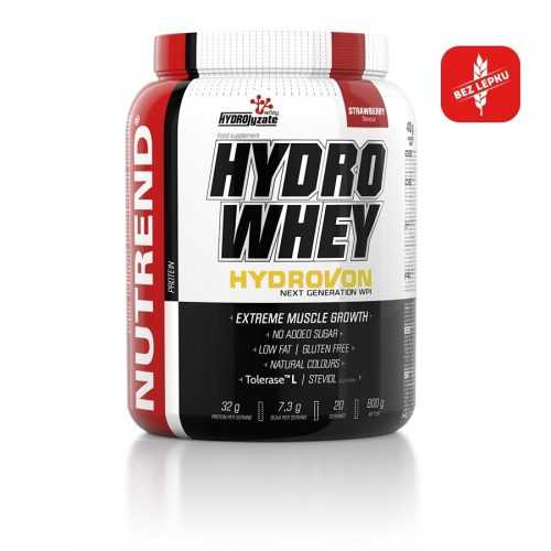 Natív tejsavófehérje izolátum Nutrend Hydro Whey 800g  csoki Nutrend