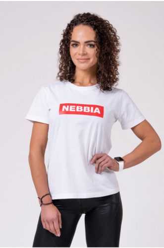 Női póló Nebbia 592  fehér  M Nebbia