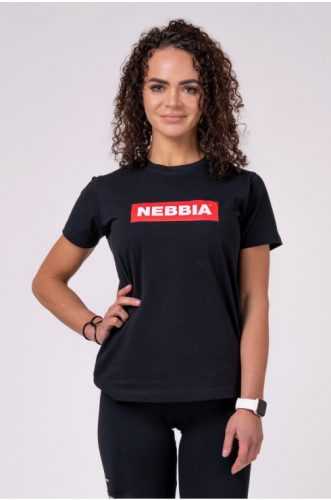 Női póló Nebbia 592  fekete  M Nebbia