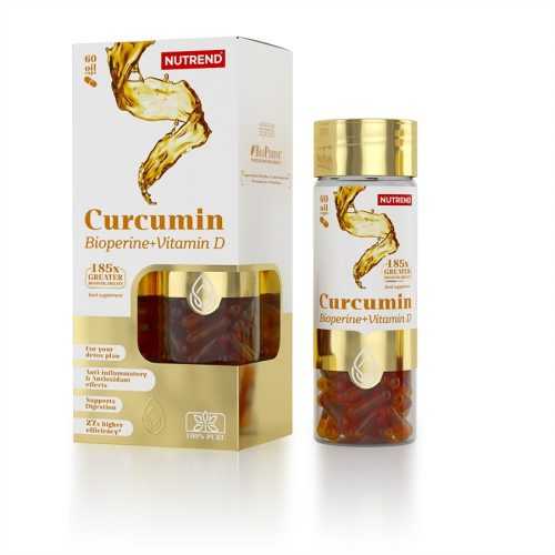 Nutrend Curcumin + Bioperine + Vitamin D