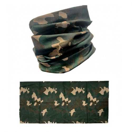 Nyakmelegítő MTHDR Scarf Green Camo Mthdr