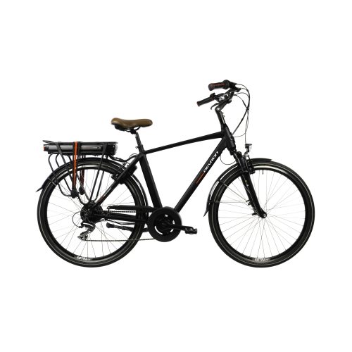 Városi e-kerékpár Devron 28221 28"  fekete  21" Devron