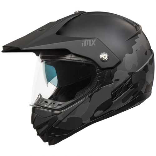 Enduro bukósisak iMX MXT-01  Black terep  L(59-60) Imx