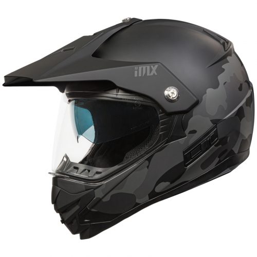 Enduro bukósisak iMX MXT-01  Black terep  XXL(63-64) Imx