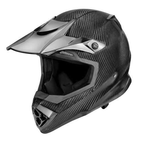 Motocross bukósisak W-TEC Crosscomp  fényes karbon  L(59-60) W-tec