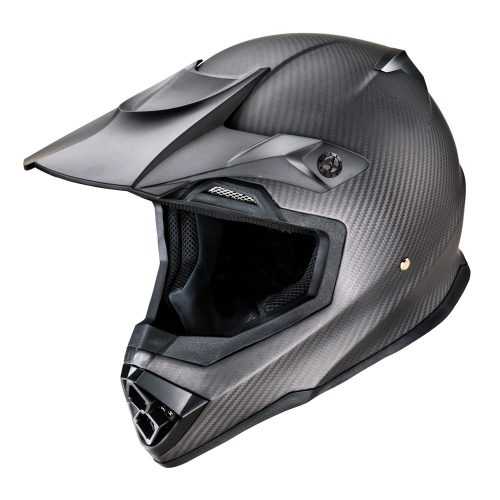 Motocross bukósisak W-TEC Crosscomp  matt karbon  XS (53-54) W-tec