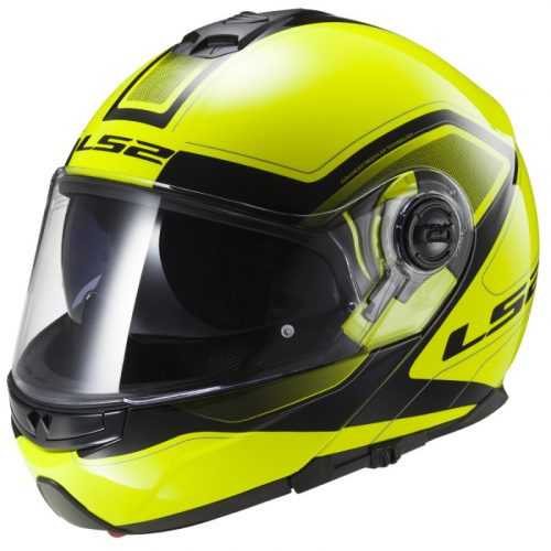 Bukósisak LS2 Strobe  Civik hi-vis fekete és sárga  L(59-60) Ls2