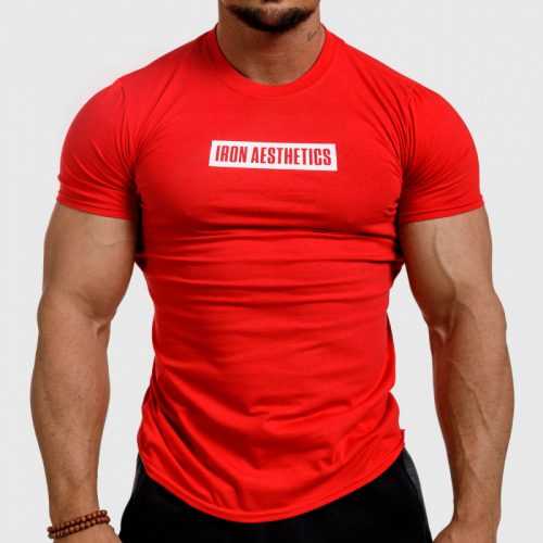 Férfi fitness póló Iron Aesthetics Boxed
