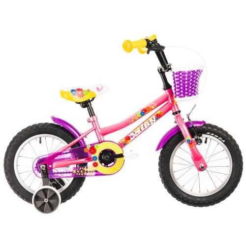 Gyerek kerékpár DHS Daisy 1402 14"  pink Dhs