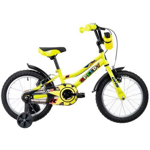 Gyerek kerékpár DHS Speedy 1603 16"  Zöld / Sárga Dhs