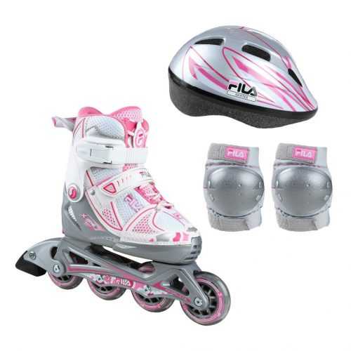 Gyermek görkorcsolya szett Fila X-One Combo G 3 Set  M(32-35) Fila