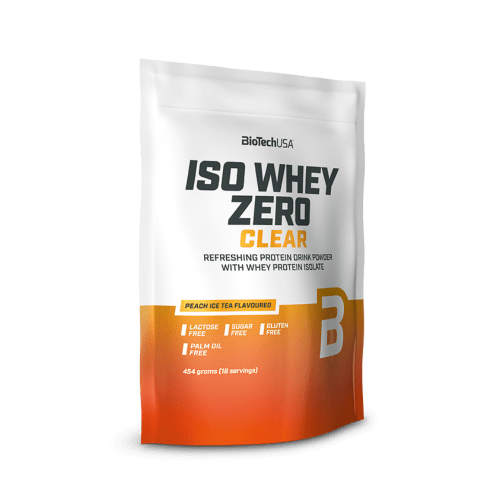 Iso Whey Zero Clear 454g  barackos ice tea Biotech