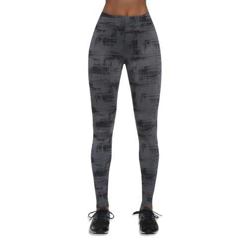 Női sport leggings BAS BLACK Intense  fekete-szürke  L Bas black