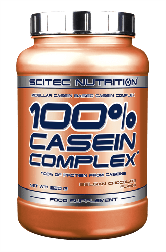 Scitec 100% Casein Complex 920g  belga csokoládé Scitec