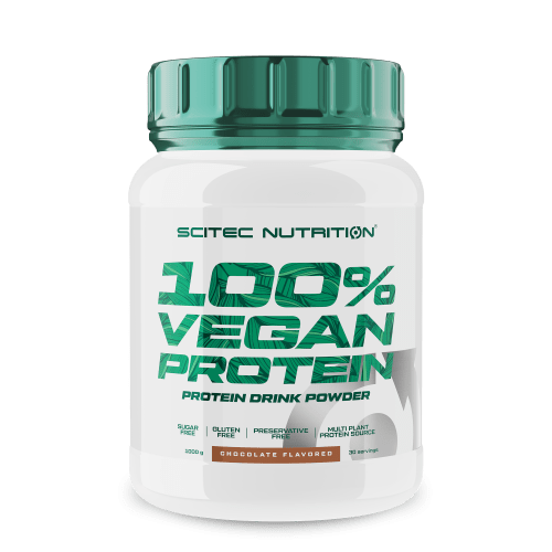 Scitec 100% Vegan Protein 1000g  csokoládé Scitec