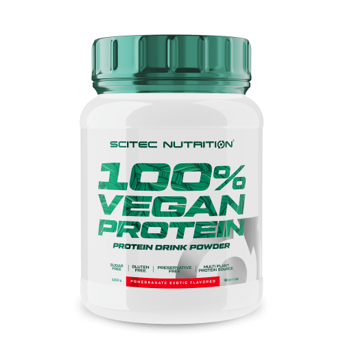 Scitec 100% Vegan Protein 1000g  gránátalma-exotic Scitec