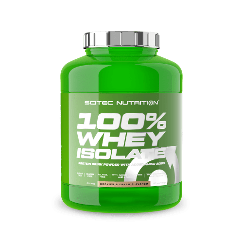 Scitec 100% Whey Isolate 2000g  kekszkrém Scitec