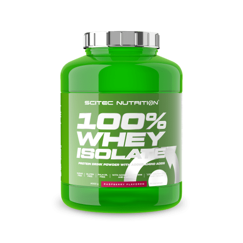 Scitec 100% Whey Isolate 2000g  málna Scitec