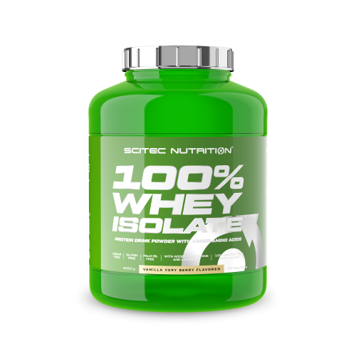 Scitec 100% Whey Isolate 2000g  vanilía-erdei gyümölcs Scitec