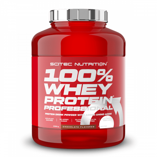 Scitec 100% Whey Protein Professional 2350g  eper-fehércsoki Scitec