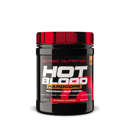 Scitec Hot Blood Hardcore 375g  guarana Scitec