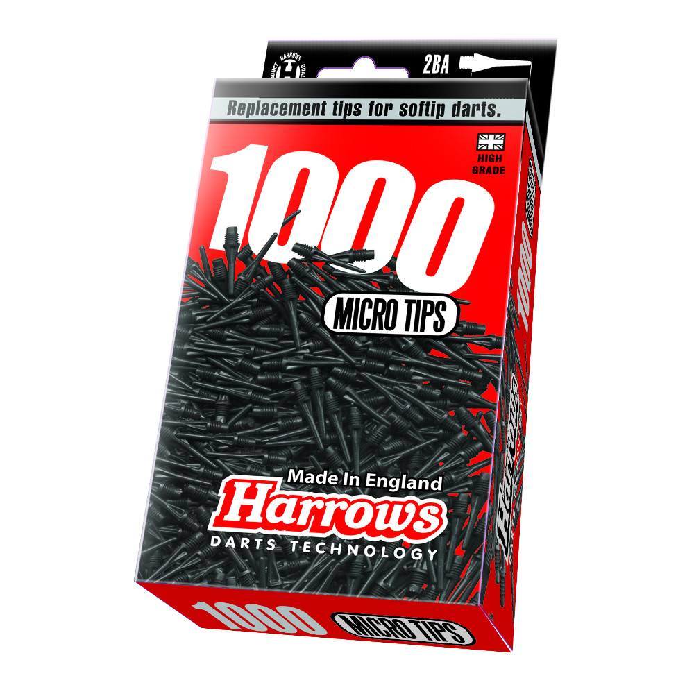 Dart hegy Harrows Star Soft 2BA 1000 db  fekete Harrows