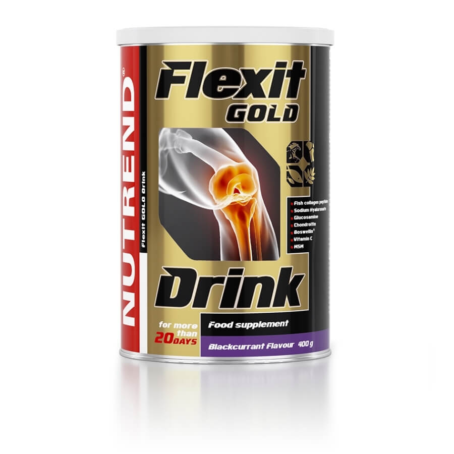 Ízületvédő Nutrend Flexit Gold Drink 400 g  fekete ribizli Nutrend