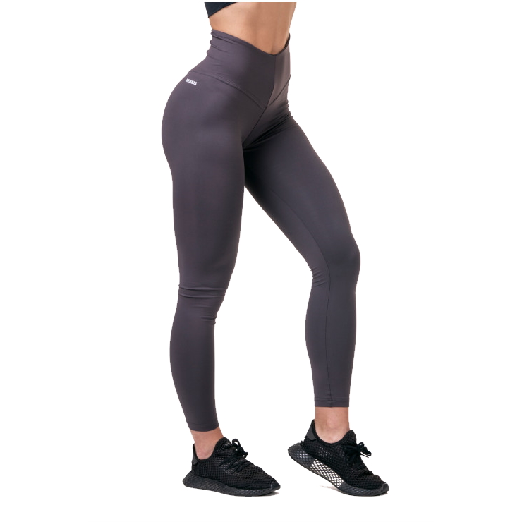 Női leggings magas derékkal Nebbia Classic Hero 570  Marron  XS Nebbia