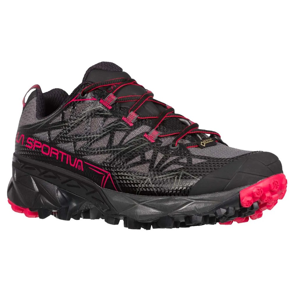 Női túracipő La Sportiva Akyra Woman GTX  Fekete/Orchidea  37