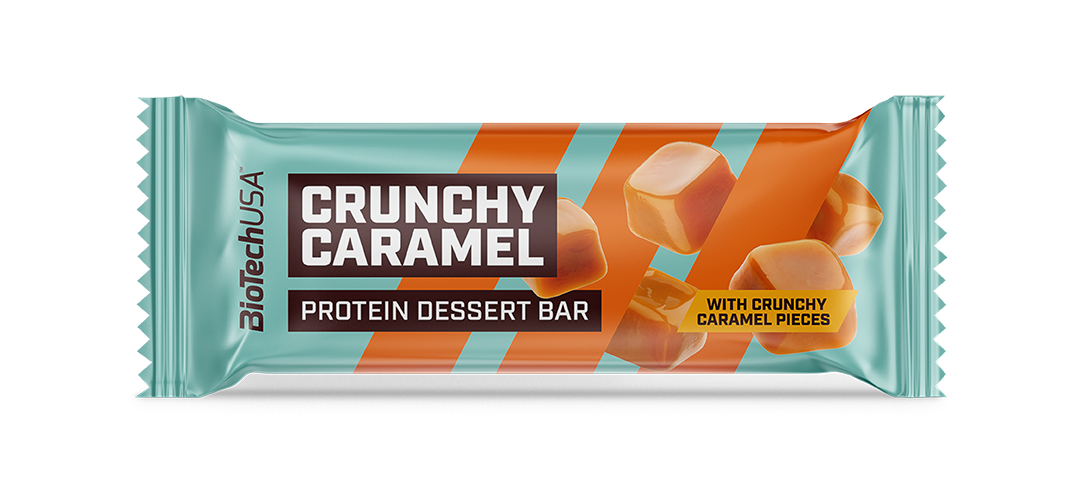 Protein Dessert Bar fehérjeszelet 50g Chrunhy Caramel Biotech