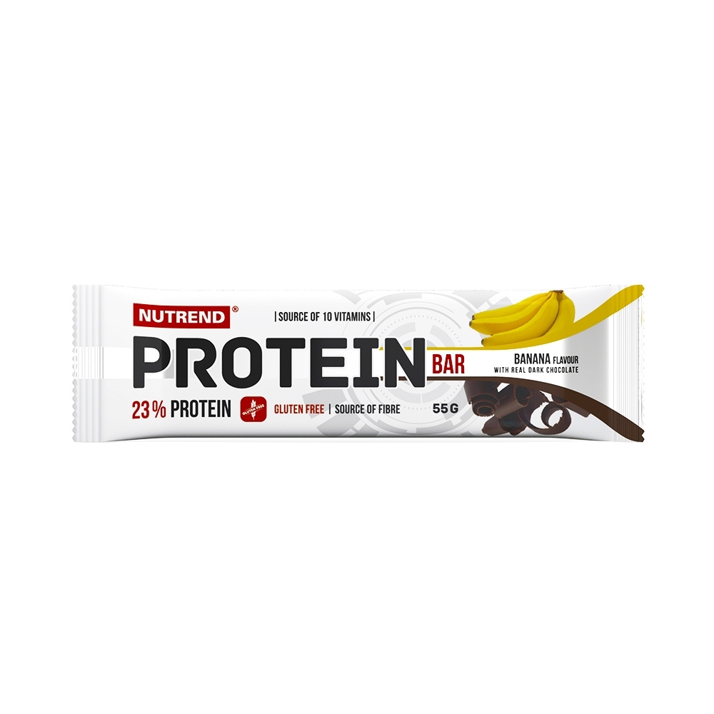 Protein szelet Nutrend Protein Bar 55g  banán Nutrend