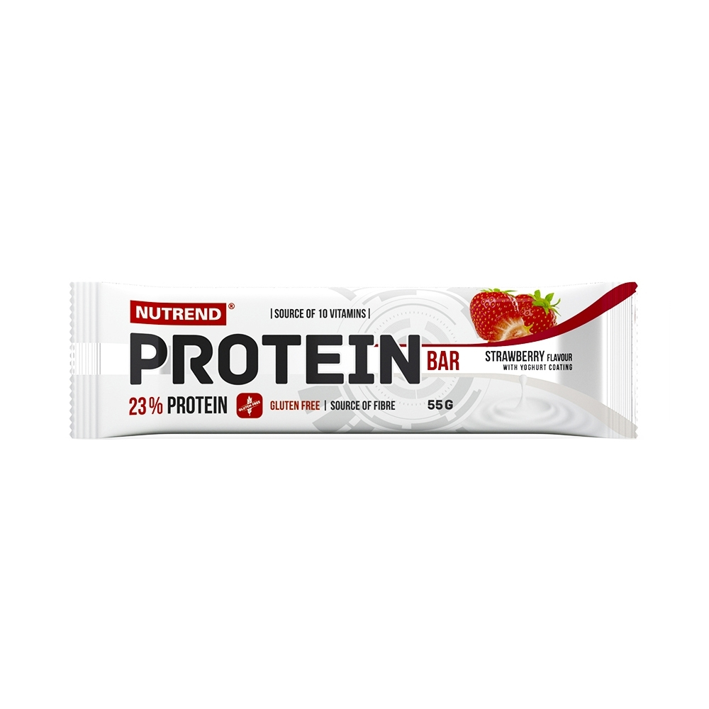 Protein szelet Nutrend Protein Bar 55g  eper Nutrend