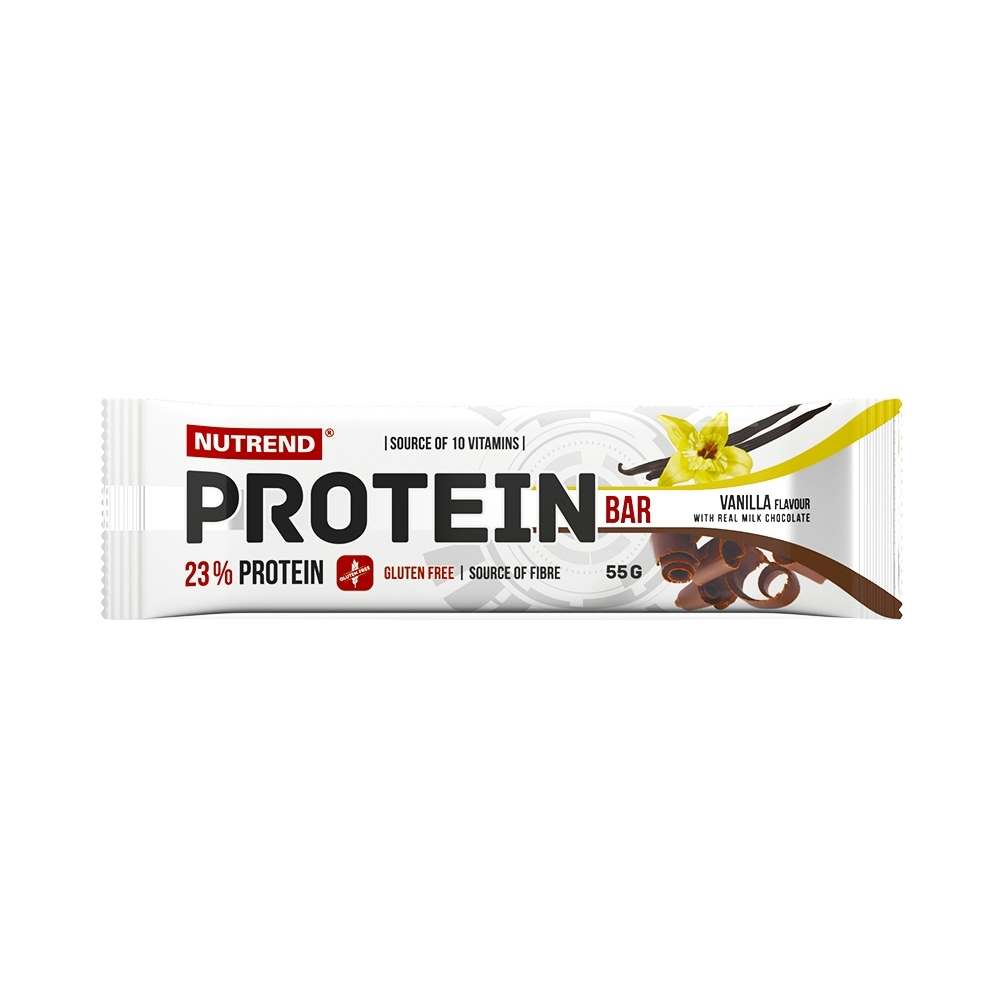 Protein szelet Nutrend Protein Bar 55g  vanília Nutrend