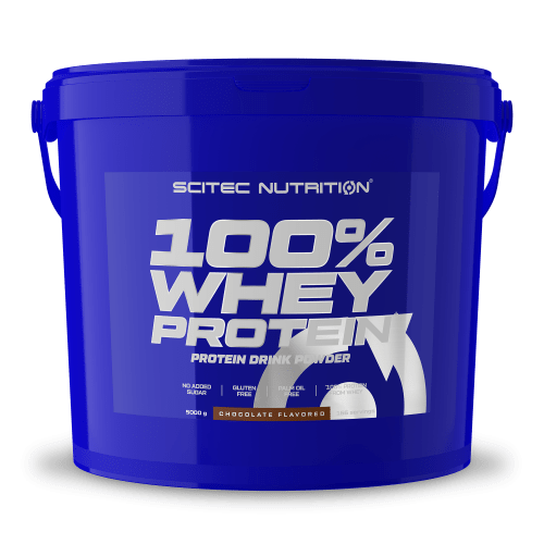 Scitec 100% Whey Protein 5000g  csokoládé Scitec