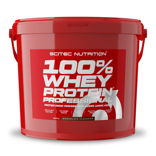 Scitec 100% Whey Protein Professional 5000g  banán Scitec