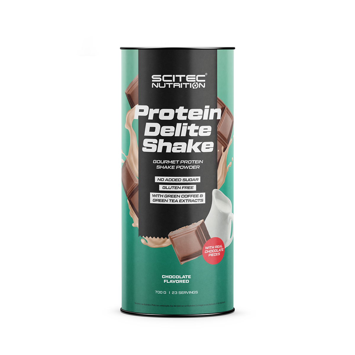 Scitec Protein Delite Shake 700g csokoládé Scitec