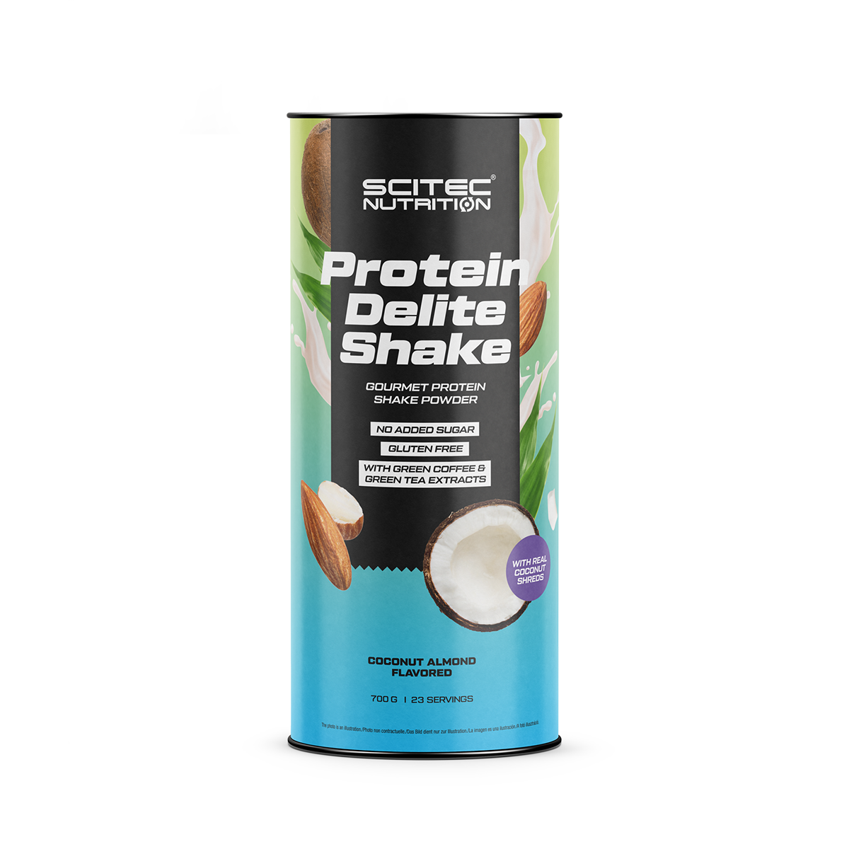 Scitec Protein Delite Shake 700g mandula-kókusz Scitec