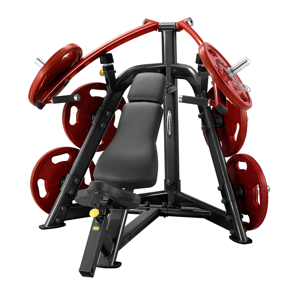 Erősítő pad Steelflex PlateLoad Line PLIP  fekete-piros Steelflex