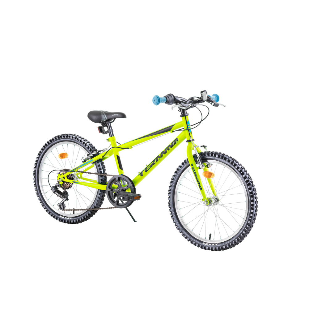 Gyermek kerékpár DHS Teranna 2021 20" - 2019 modell  zöld Dhs