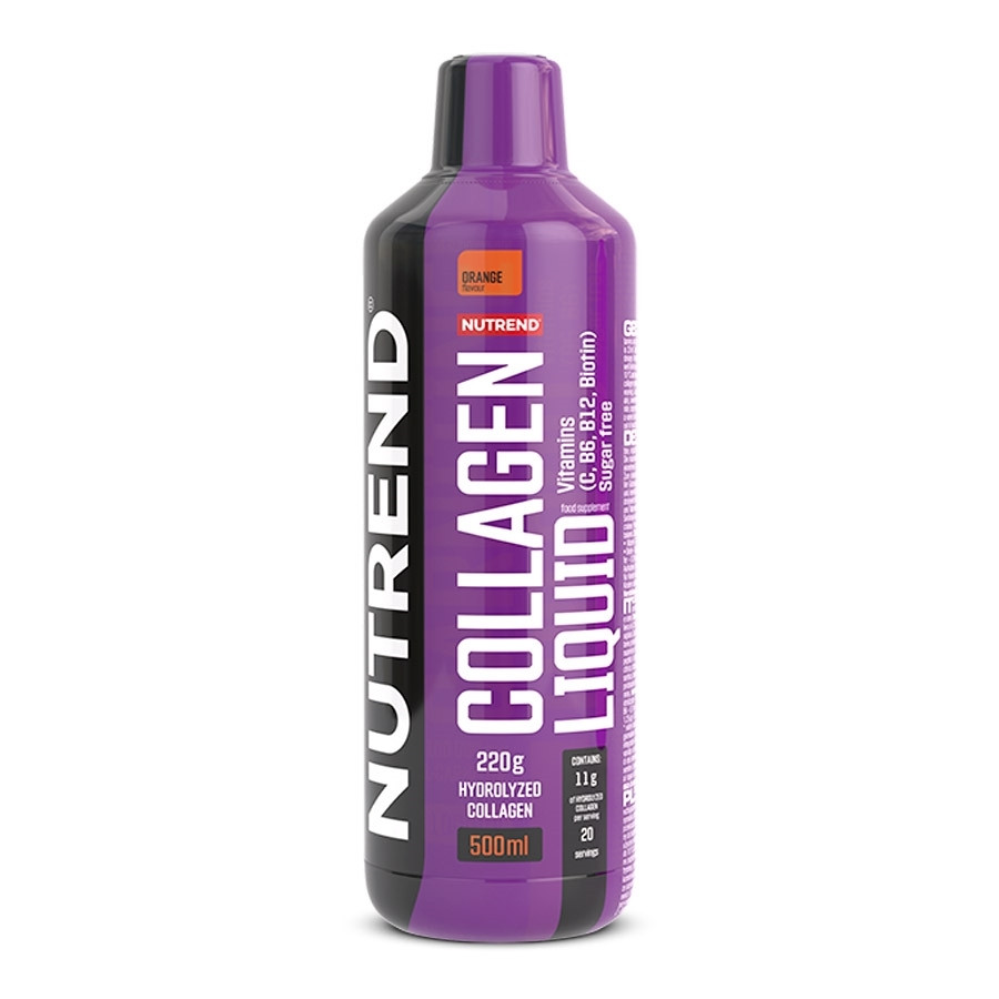 Hidrolizált kollagén Nutrend Collagen Liquid 500 ml  narancs Nutrend